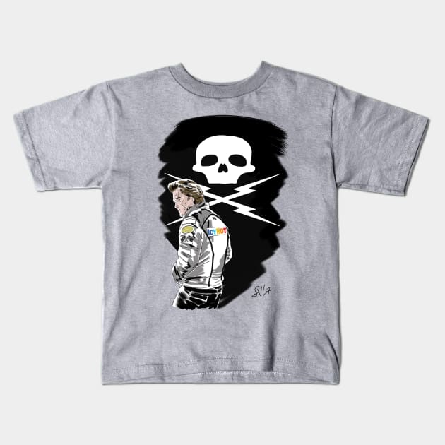 Stuntman Kids T-Shirt by VonGo Studio